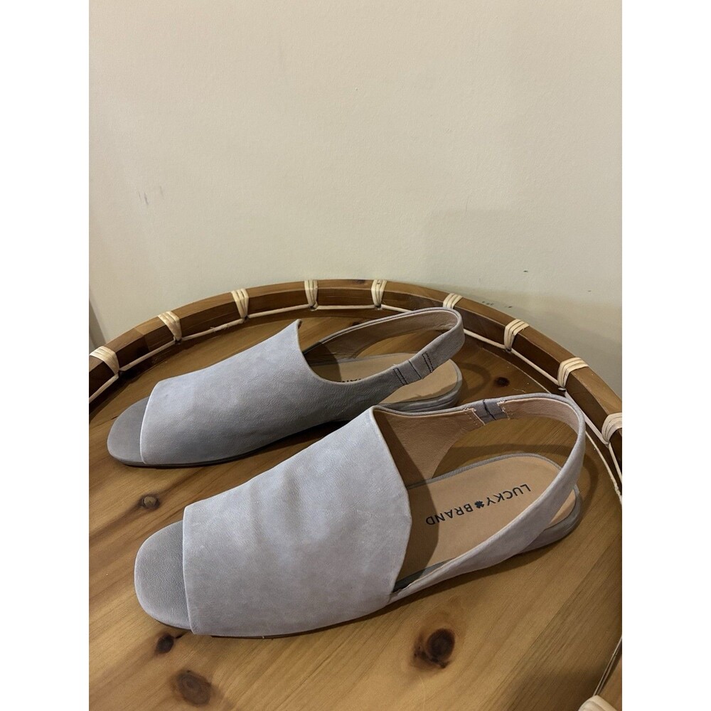 Lucky Brand Women's Lk-Georgeta, Titanium, Size 7.5 Sandals NEW - Picture 2 of 6